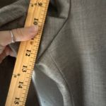 Ann Taylor  16P Womens Brown Tweed Blazer Pants Suit Set Career Office Wool Blend Photo 14