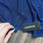 Dream Bandits NAVY RUNNING WILD ASYMMETRICAL CROP TOP Photo 4