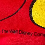 Disney Vintage USA Made Sears  Red Mickey Mouse Sweatshirt Sleep Dress Cozy 80s Photo 6