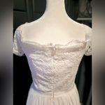 DRESSYSTAR Women's Off Shoulder/Lace Top & Sheer to Floor Cocktail Dress/Size:SM Photo 6