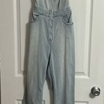 Free People We The Free Denim Jumpsuit Photo 0