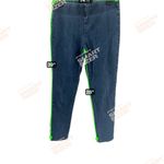 Soft Surroundings Denim Jeggings Blue Women’s Size L Stretchy Pull-On Jeans Photo 4