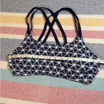 NWOT Navy Geometric Tankini Top Photo 1