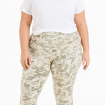 Athleta Salutation Stash Pocket II Camo Leggings - Green & Pink, Size 1X NWOT Photo 0
