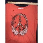 Miss Me Preppy Embellished Equestrian Western Embroidered Long Sleeve Y2K Shirt Photo 5