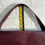 Fossil  Maya Shoulder Bag Burgandy Leather Flap Exterior Pockets Solid‎ Casual Photo 3
