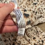 Free People  Intimately Neutral Leopard Print Maxed Out Maxi Robe Dress Size S Photo 9