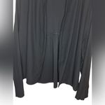 Eileen Fisher Washable Crepe Short Jacket Size XL Black Photo 3