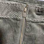 Hollister Women’s Sz 3 Ultra High Olive Green Corduroy Skirt Zip Front Multi Zip Photo 7