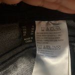 Susan Graver  Dark Wash High Rise Non Distressed Wide Leg Crop Sz 6 #753 Photo 6