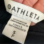 Athleta  Navy Delancey Skyline Tights Leggings Zipper Ankle Back Pockets Size S Photo 5