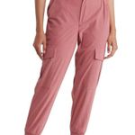 Area Stars Waffle Cargo Jogger Pants Size Small Mauve Photo 0