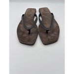 Brunello Cucinelli Women’s  Size 6 Suede Flip Flop w/ Sparkly Strap Photo 1