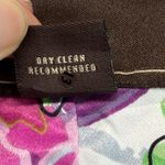 Coach  Rain Coat Magenta‎ Floral Lined Button Front Jacket Coat XS READ Photo 5