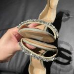 Badgley Mischka NWOT Ramira Jewel Crystal Floral Embellished Rhinestone Ankle Strap Sandals Heeled Prom Photo 5