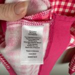 Talbots  Pink Gingham Print Sweatshirt Sz 2X Pullover‎ Long Sleeve Preppy Plus Photo 7