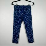 Nike  Cropped Athletic Leggings Blue Sz‎ S Photo 4