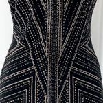 NEW Jump Apparel Womens XS Constellation Bodycon Dress Black Mauve Glitter Photo 5