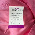 Suits Galore Vintage Pink Cropped Blazer Double‎ Breasted Button Front, Size 4 Photo 9