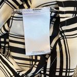 EXPRESS Petite Slim Fit Black and White Portofino Shirt Photo 3