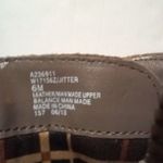 White Mountain Jitter Suede Ankle Booties-Size 6M-Taupe-Side Zip-Strappy Detail Photo 8