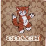 Coach Signature Kitten Crewneck Sweatshirt size XS Photo 3