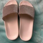 Sequin Sandals White Size 9 Photo 3