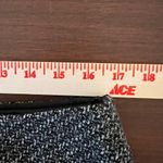 Talbots Vintage 100% Wool Lined Pants Lined Size 14 Black Textured Side Zip Photo 7