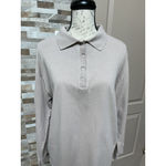 ZARA  women polo shirt long sleeve oversized size S Photo 2