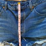 Levi's  501 Cut Off High Rise Jean Shorts Womens Button Fly - 32” Photo 9