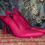 Viconic Size 5 Magenta Slingback Heels Pink Photo 0
