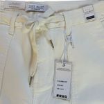Judy Blue  Heather High Rise Cuffed Jogger Womens Size 13 or 31 White NEW Photo 7