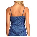 Lulus  Bodycon Dress Glitter Sparkle Party‎ Cocktail Mini Dress Blue Size S NWT Photo 1