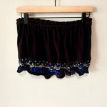 Free People  NO MORE TIERS BANDEAU BEADED TOP SIZE MEDIUM Photo 4