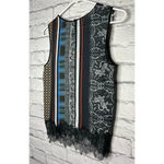 Clover Canyon  Sleeveless Top with Lace Size M. Photo 5