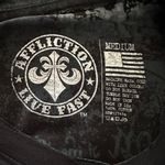 Affliction  Black Burnout Live Fast Eagle Graphic T Shirt Photo 11