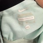 Nike Racerback Women's Black and White Striped Built in Bra Top Size 10 Photo 2