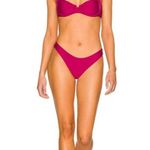 PQ Basic Ruched Teeny Bikini Bottom Zen Womens Size Small Photo 3