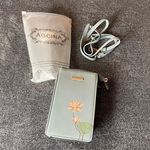 Aosina NWT AOCINA Light Blue Floral Crossbody Purse ( OS )  Photo 0