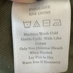 Everlane   Womens The E2 Bomber Jacket Olive Green Size Medium Full Zip Photo 7