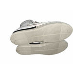 Stuart Weitzman  zipit leather hightop sneaker 9M White‎ Black Photo 9