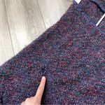 Vintage Fringe Cardigan Sweater womens Purple (one size) bohemian grunge shabby Size undefined Photo 4