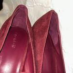 Open Edit  in Red Cranberry Slip on Platform Pump Shoes(Size 9.5M) Photo 6