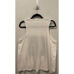 Madewell "You are here" Antique White Sleeveless Tank Top Photo 4