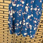 Bobeau  Blue Floral Top Size‎ Small Photo 4