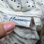 Vtg 1980s Miss Elaine White Pastel Floral Lace Trim True Wrap Front Robe L Size L Photo 5