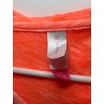 No Boundaries  Neon Orange Burnout Zip Up Hooded Athletic Top Size Large 11-13 Photo 4