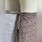 Urban Romantics Urban Outfitters Romantics Animal Print Wrap Skirt, Size Large Photo 3