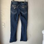 Stella in Dreams Jeans Womens 9 29 Mid Rise Bootcut Sequin Pocket Denim SR116 Blue Photo 9