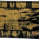 WCM New York Leather Belt Metal Chain Gold & Black Metallic Women's Wrap Photo 2